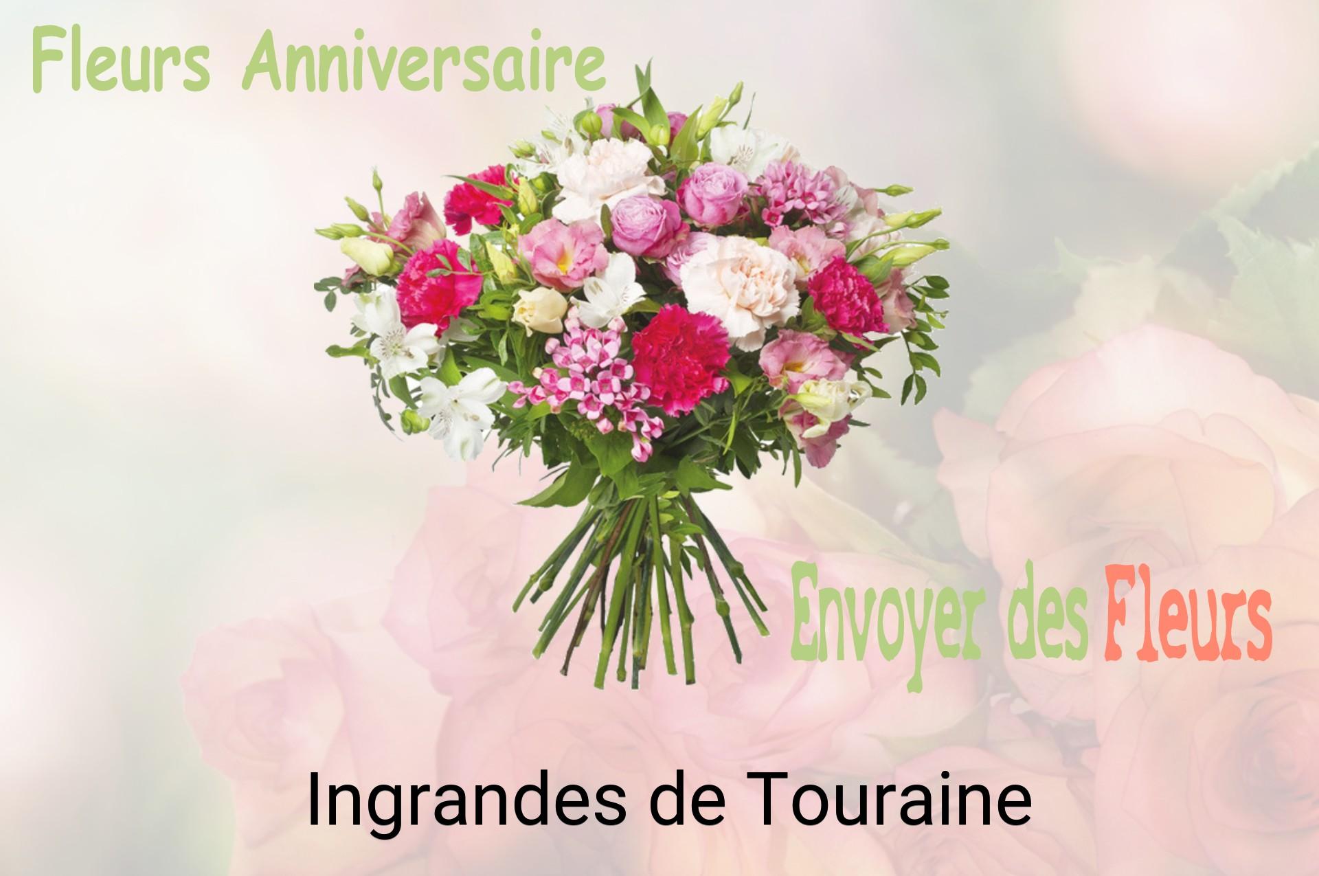 Bouquet de fleurs d’anniversaire livré à Ingrandes-de-Touraine