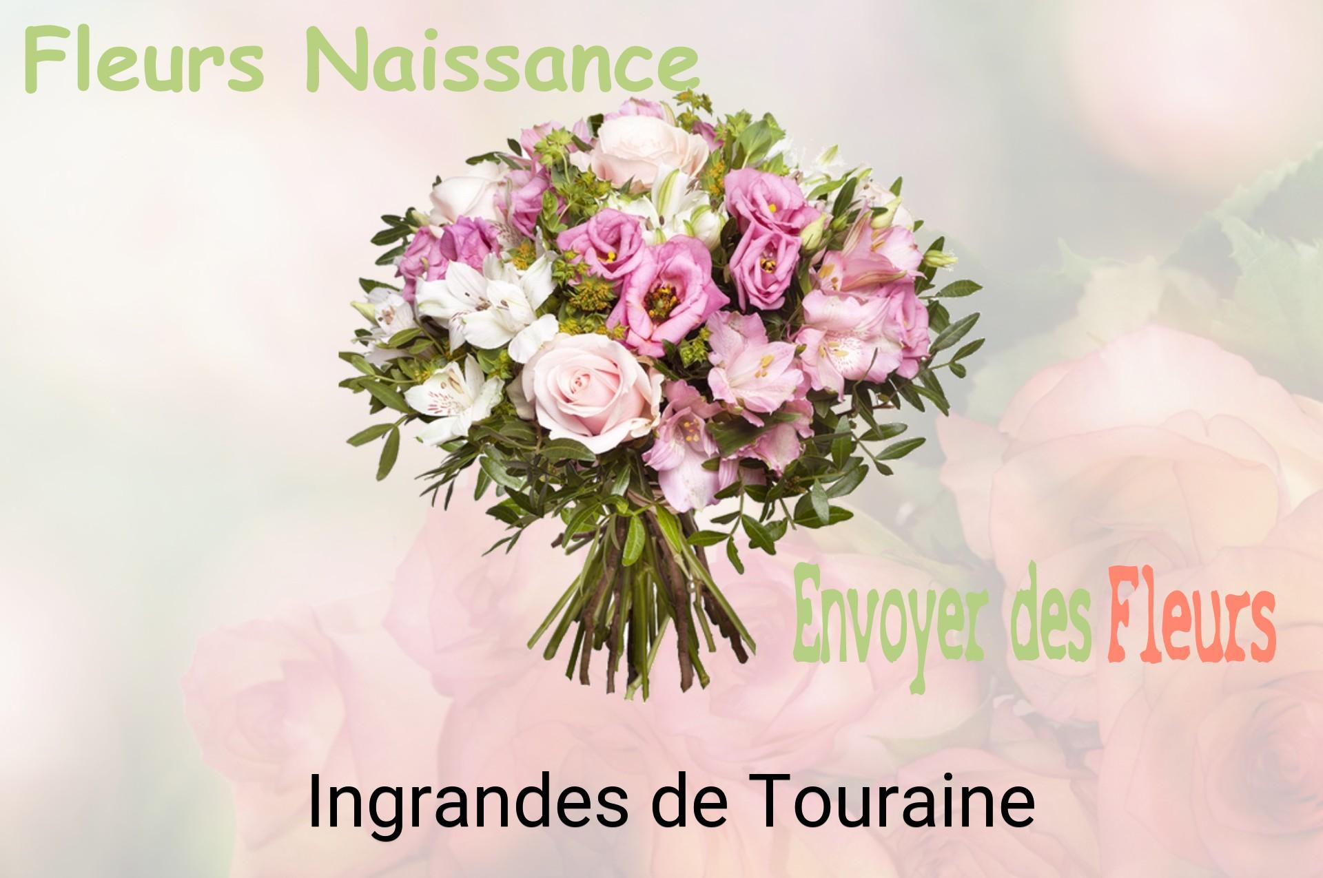 Bouquet de fleurs de naissance livré à Ingrandes-de-Touraine